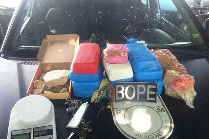 Material apreendido durante operação integrada