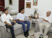 JHC é recebido pelo Prefeito Rogério Teófilo