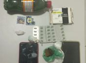 PC prende em flagrante homem e mulher por tráfico de drogas na Ponta Verde
