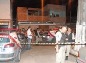 Área onde ocorreu o assassinato foi isolada