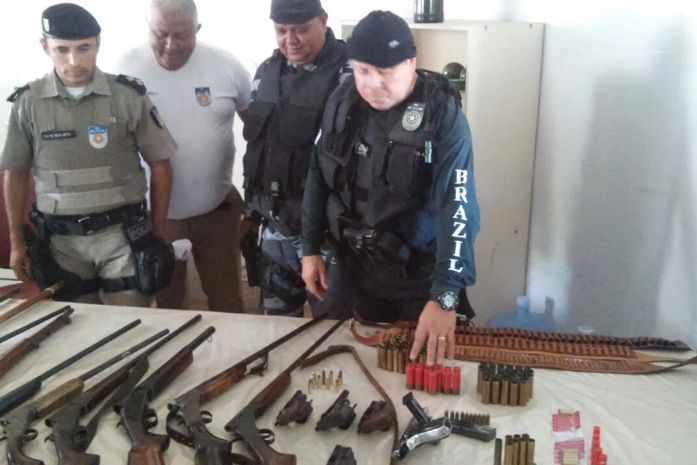Operação apreendeu 16 armas no Sertão