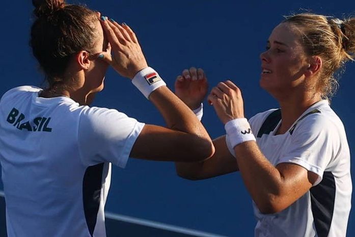 Brasileiras colocam nome na história com primeira medalha do tênis em Olimpíadas