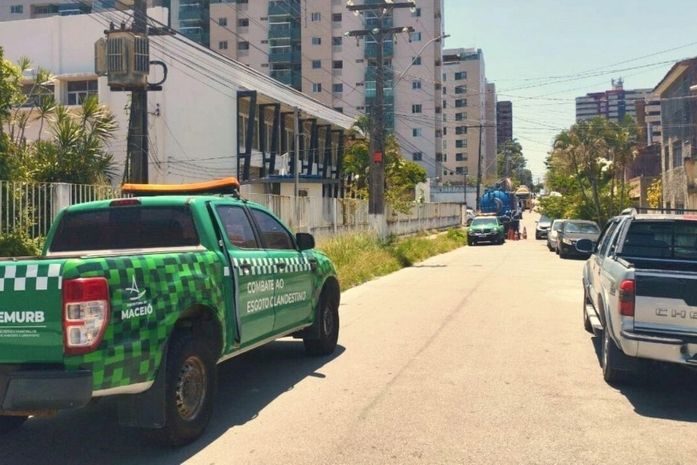 Operação Língua Suja identifica descarte irregular de efluentes no Riacho Salgadinho