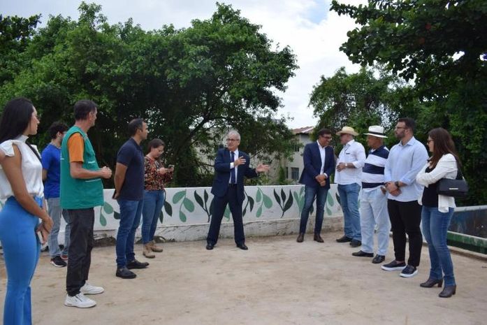 Comissão de Defesa e Preservação do Meio Ambiente do TCE/AL visita Ecoponto Gruta de Lourdes