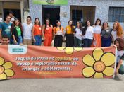 Secretarias de Educação e Assistência Social realizam ações do Maio Laranja para reforçar combate ao abuso e exploração sexual de crianças e adolescentes