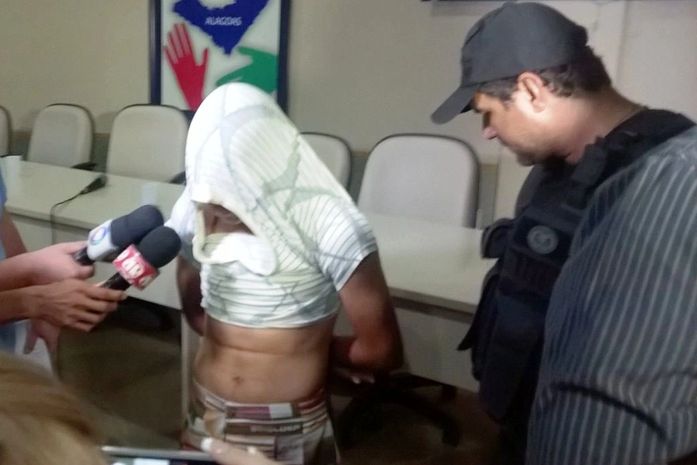 Menores foram apresentados em coletiva