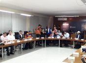 Geólogos estiveram reunidos com membros da Prefeitura