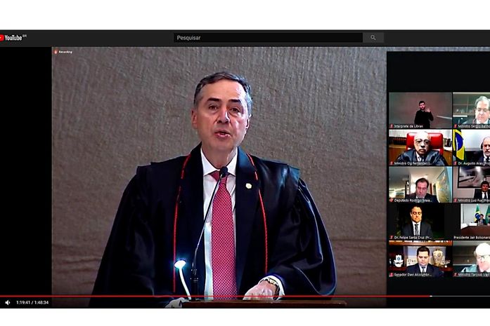 Ministro Luís Roberto Barroso tomou posse como presidente do Tribunal Superior Eleitoral (TSE)