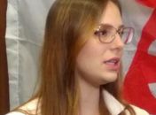 Olivia, determinada a lutar pela juventude do Brasil