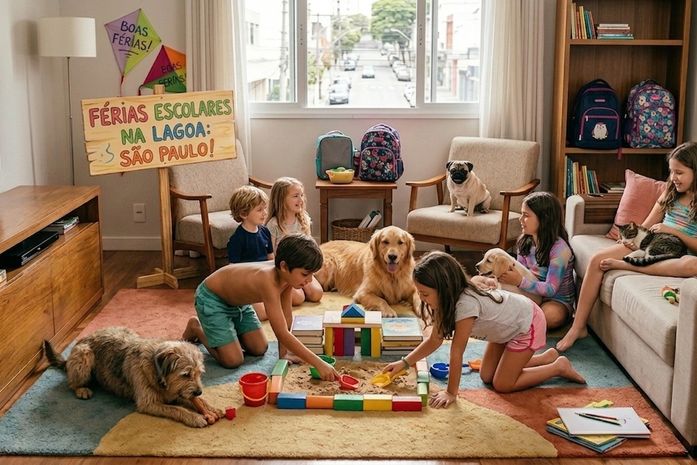 Férias escolares: 6 cuidados para evitar estresse em cães e gatos durante o período, orienta especialista