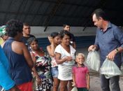 Prefeitura de Anadia entrega 6 toneladas de peixes à população