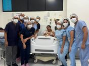 Primeiro bebê nascido em 2026 na rede pública estadual é menina