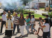 Servidores de Maragogi recebem visita de imagem jubilar de Nossa Senhora Aparecida