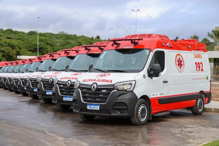 Alagoas recebe novas ambulâncias do Samu para reforçar atendimento de urgência