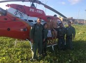 Grupamento Aéreo evita afogamentos de adolescentes em Jacarecica