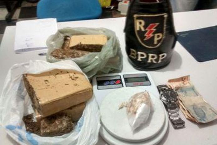 Drogas apreendidas