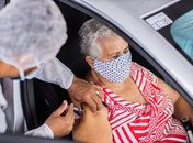 Arapiraca segue com vacinação contra Covid-19, no sistema Drive Thru 