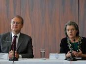 Renan, com a ministra Cármen Lúcia: excessos no Judiciário?