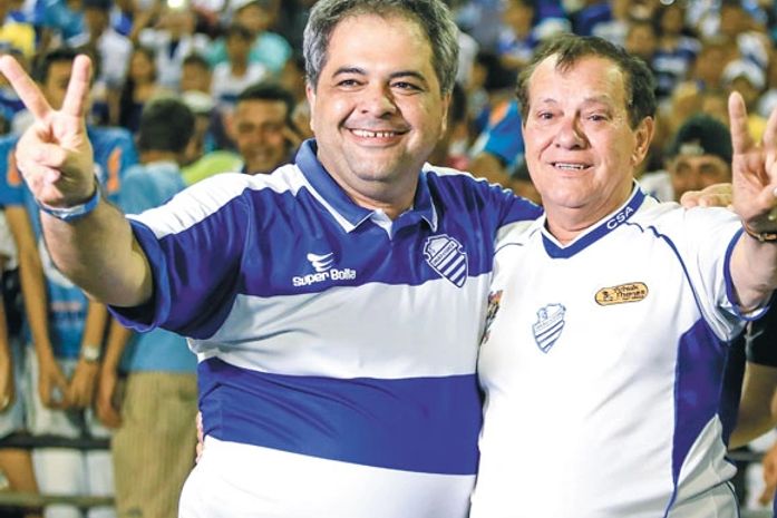 Presidente do CSA pede voto para Conselheiro do clube