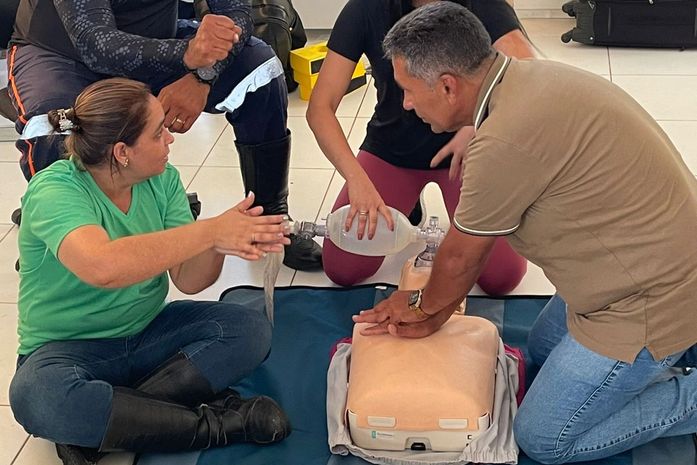 Profissionais da Saúde de Piranhas participam de treinamento de Atendimento Pré-Hospitalar
