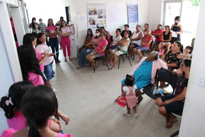Outubro Rosa: Unidades Básicas de Saúde promovem ações de conscientização durante todo o mês