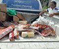 Vigilância Sanitária apreende 200 kg de alimentos fora da validade em supermercados e frigoríficos da capial