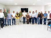 Prefeito Eduardo Bulhões se reúne com secretários e presidente da Câmara para alinhar ações em Santana do Ipanema