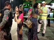 Mulher detida após desacato 