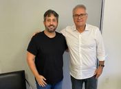 Senador Renan Calheiros se reúne com GG Sampaio 
