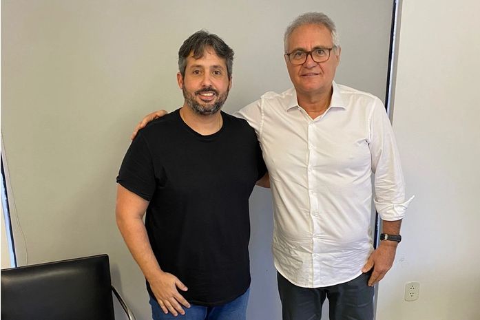 Senador Renan Calheiros se reúne com GG Sampaio