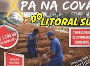 Torneio de 'coveiro mais rápido' promete premiação de R$ 1.200