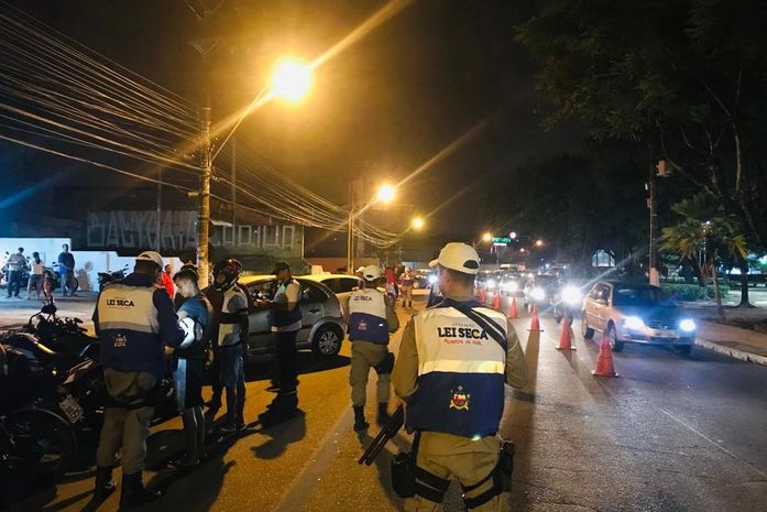 Três condutores são detidos por embriaguez durante operação da Lei Seca em Maceió