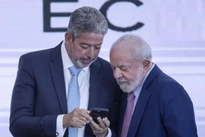 Lula e Arthur Lira