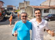 JHC vistoria pavimentação na parte alta de Maceió: maior investimento do Nordeste