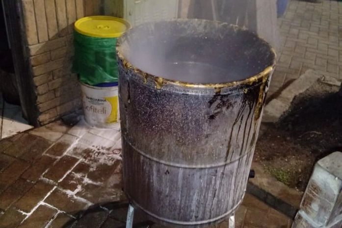 Equipamento elétrico provoca princípio de incêndio em barraca na Orla de Jatiúca