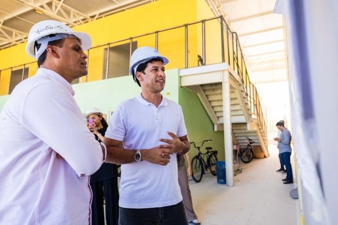 Prefeito Rodrigo Cunha acompanha fase final das obras do Gigantinho Parque da Lagoa e destaca entrega para os próximos meses