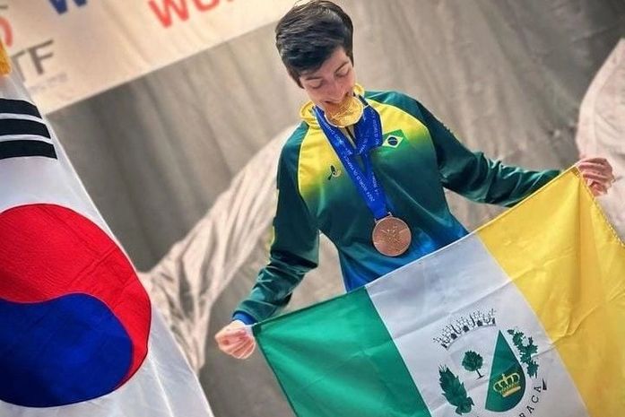 Campeão mundial de taekwondo, arapiraquense Kelvyn Nícolas está ansioso para chegar a Arapiraca