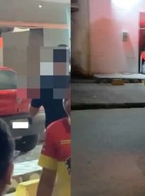 Carro invade agência bancária e motorista foge em Atalaia