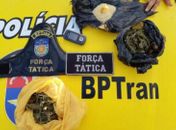 Casal é preso ao ser flagrado com drogas na Avenida Fernandes Lima