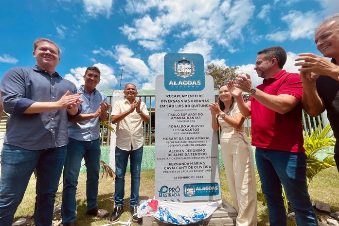 São Luís do Quitunde vivencia mais um dia de inaugurações e comemorações