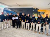 Prefeito Gilberto e Deputada Gabi Gonçalves recebem homenagem pela instalação de iluminação em LED nos arredores do posto da PRF em Rio Largo