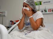 Elielma foi a primeira contemplada com a cirurgia de reconstrução mamária, desde o retorno do Ame-se