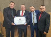 Presidente da UVB Nordeste, vereador Anizão recebe título de cidadão aracajuano