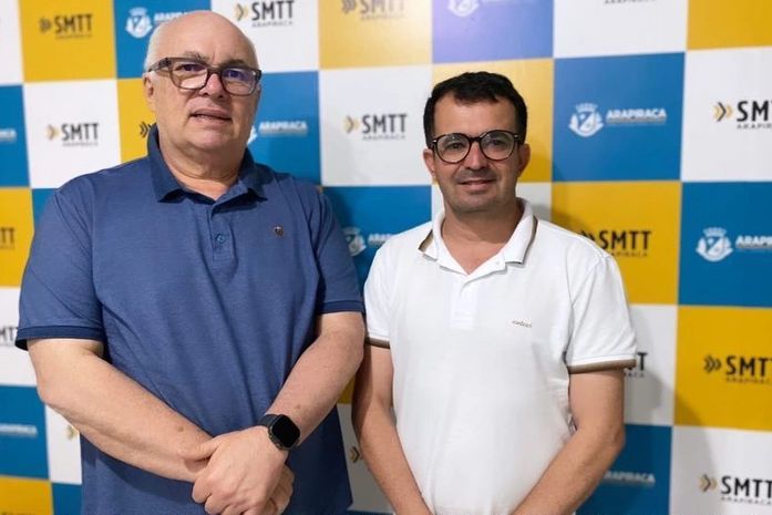 Vereador Wellington Magalhães faz visita ao superintendente da SMTT-Arapiraca