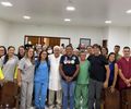 “Serei o maior parceiro da história do Santa Rita” diz, Júlio Cezar, durante reunião no hospital