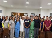 “Serei o maior parceiro da história do Santa Rita” diz, Júlio Cezar, durante reunião no hospital