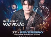 Com espetáculo "Voz e Violão", Paulo Ricardo faz show em Maceió