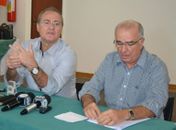 Senador Renan com Fábio Farias