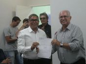 Teófilo empossa Nelson Filho na Coordenação Geral de Comunicação