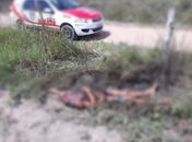 Populares encontram corpo de homem degolado e parcialmente queimado
